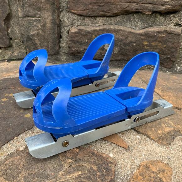Vintage Steven’s Deluxe Super Deluxe Jr Ice Skates - Picture 1 of 13